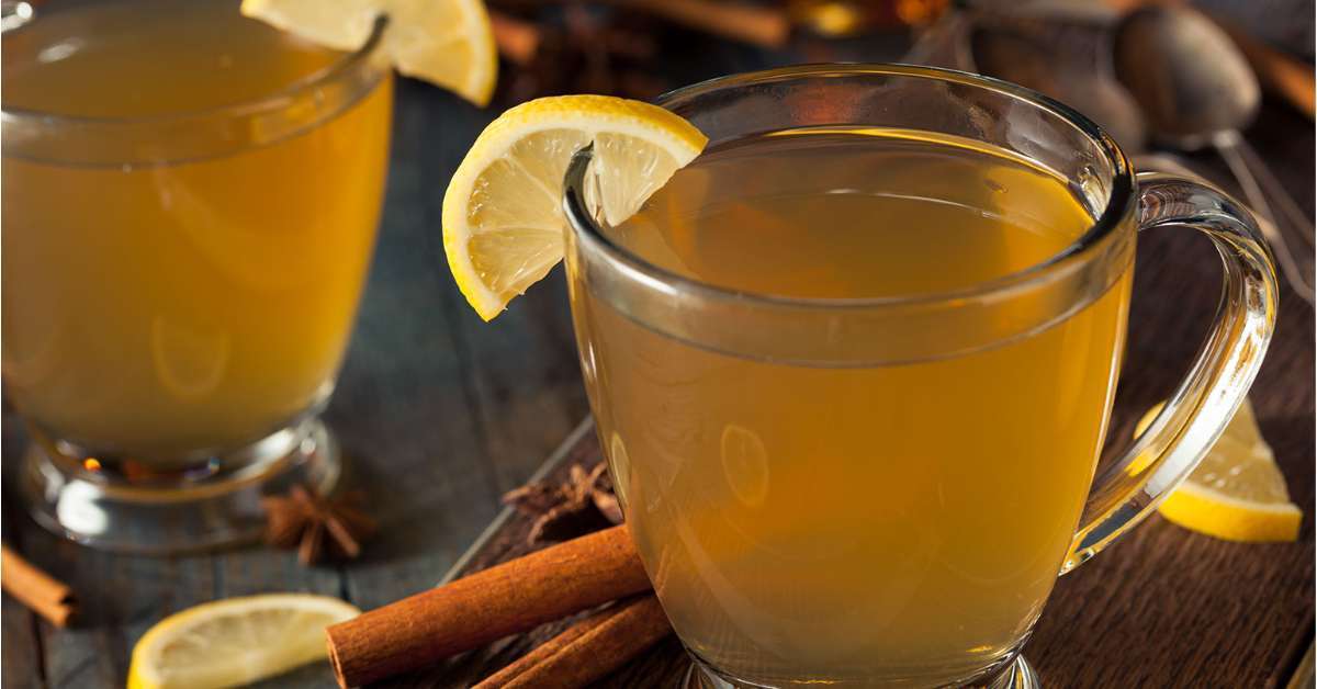 Sweet Tea with Whiskey - Hot Toddy